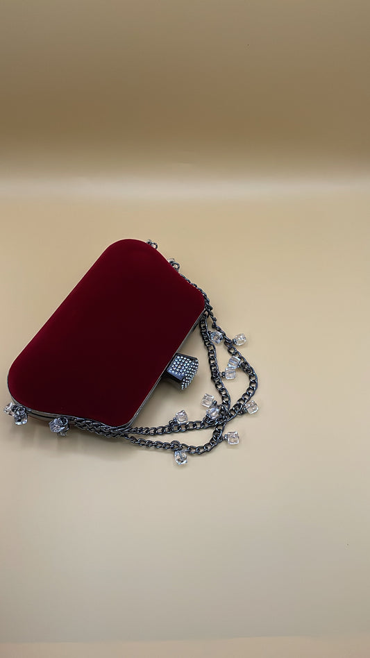 Ruby Allure clutch