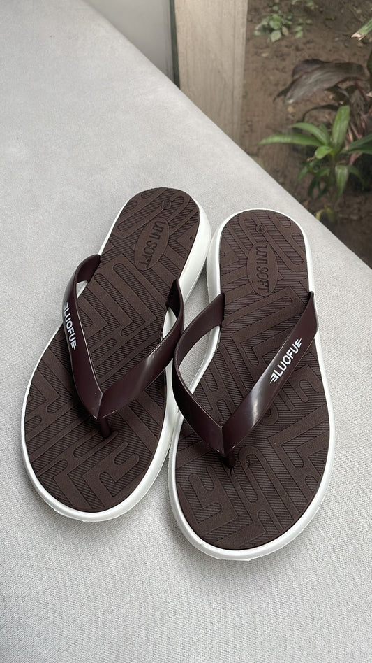 Mocha Comfort Slides