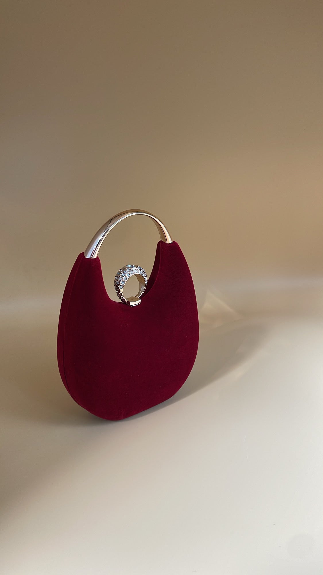 Ruby Luxe Mini Clutch