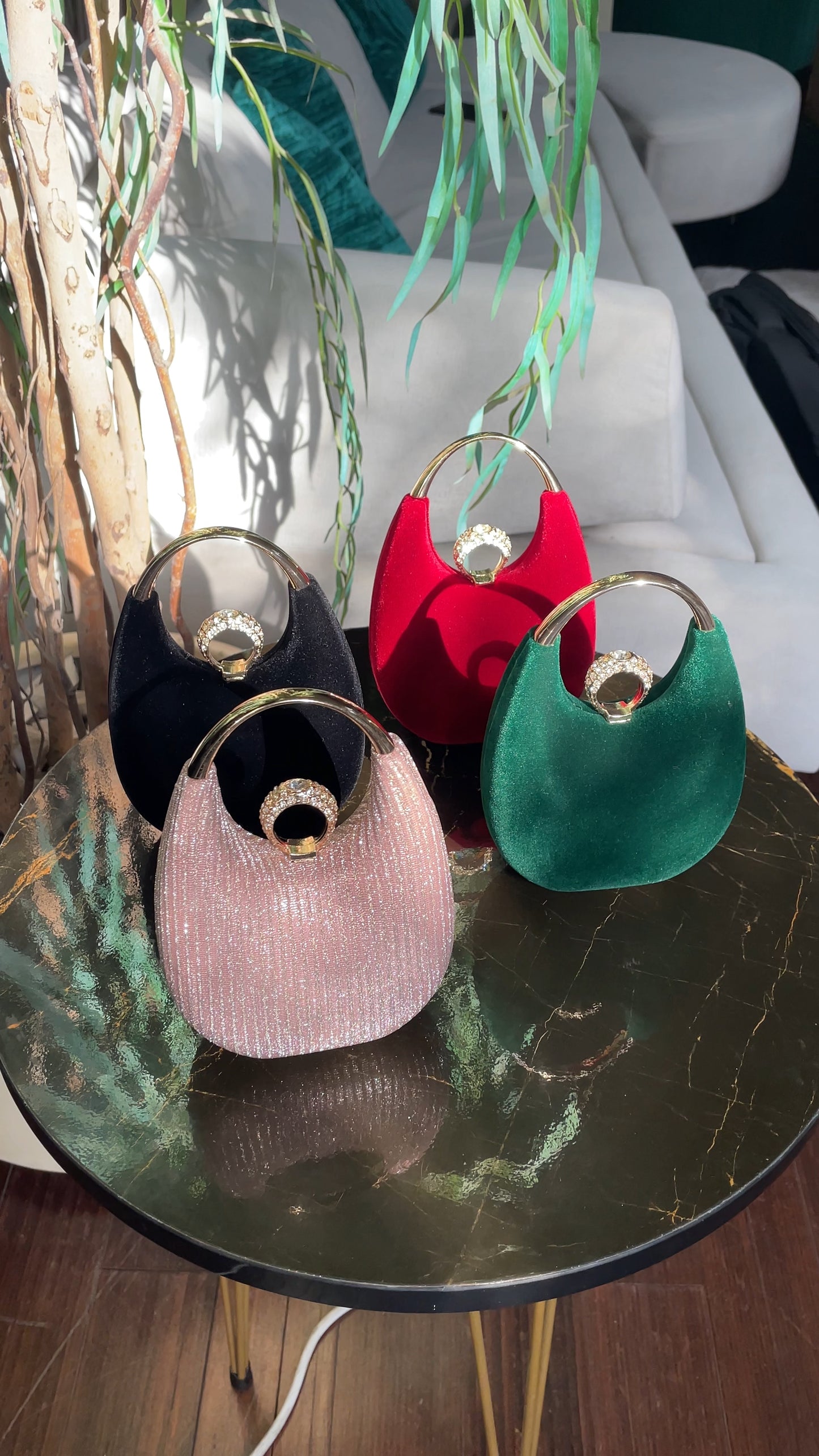 Blush Dusk – Mini Clutch