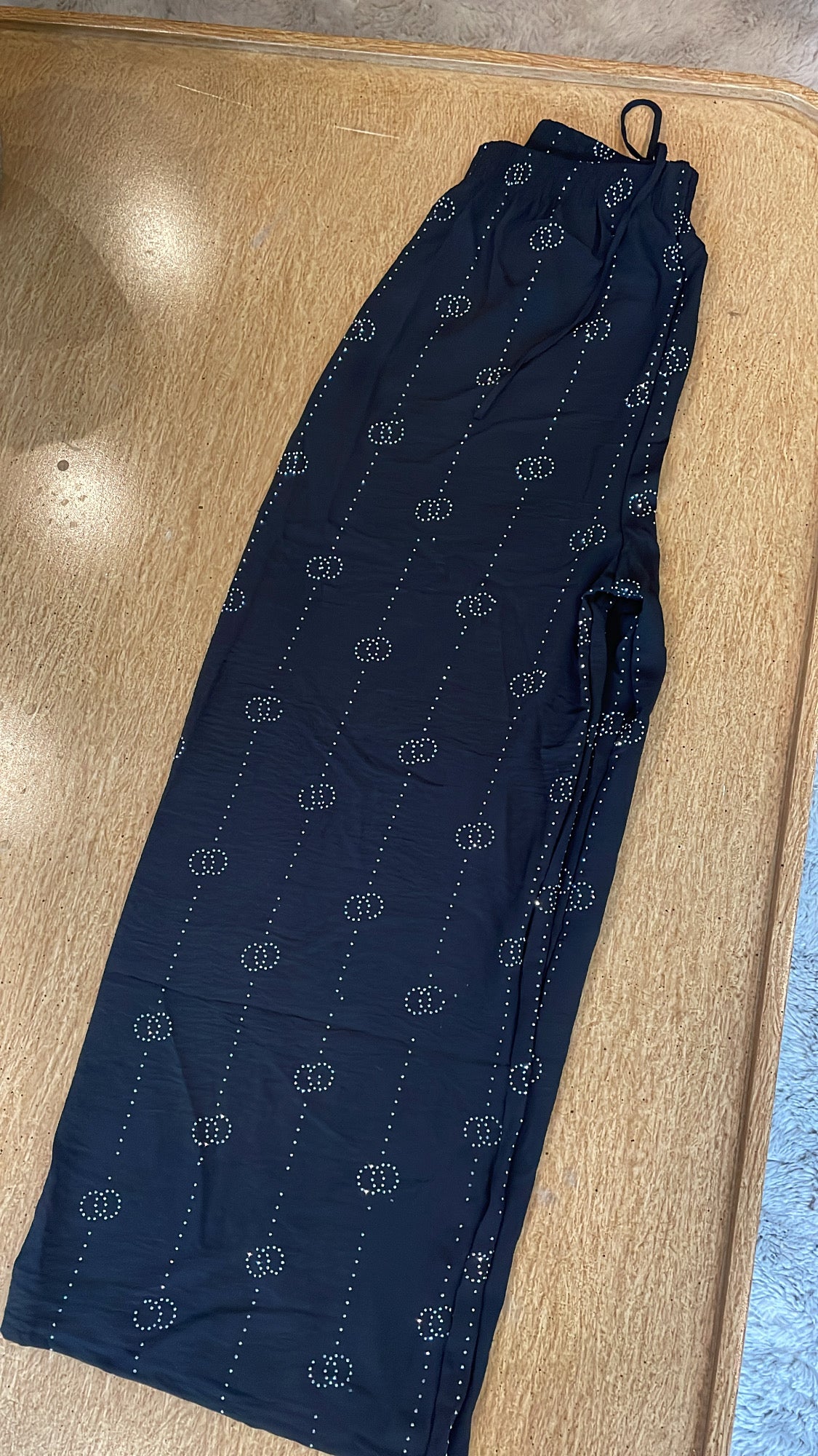 Moonlit Charm Embroidered Palazzo