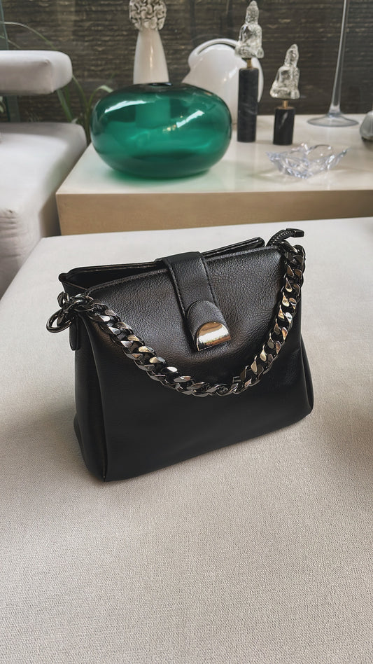 Midnight Chain Shoulder Bag