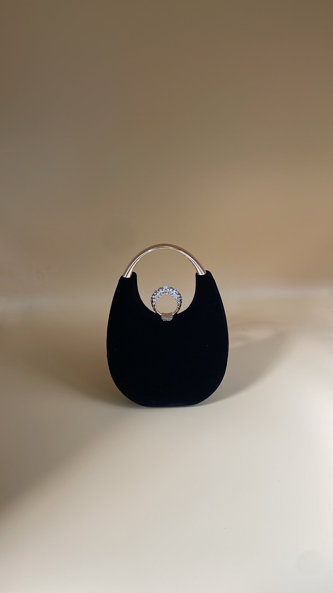 Black Velvet Evening mini Clutch