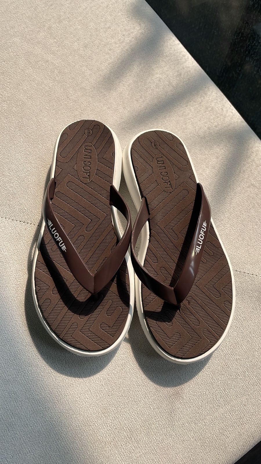 Mocha Comfort Slides